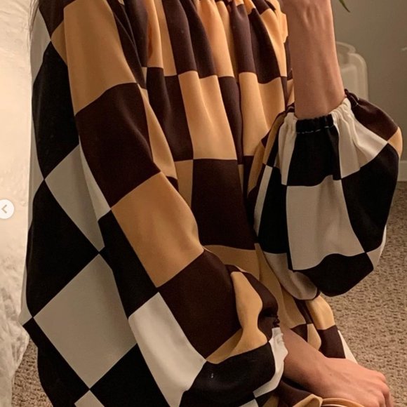 Local Woman Chess Dress - Picture 2 of 5